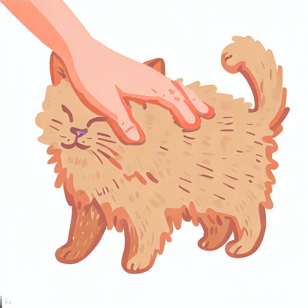 Massage the dry shampoo into your cat's coat with your fingers or a brush.