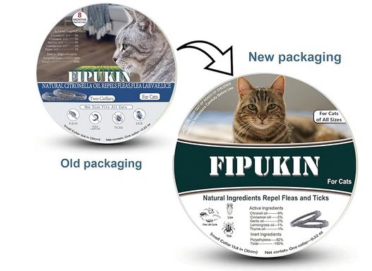 Fipukin Natural cat flea collar