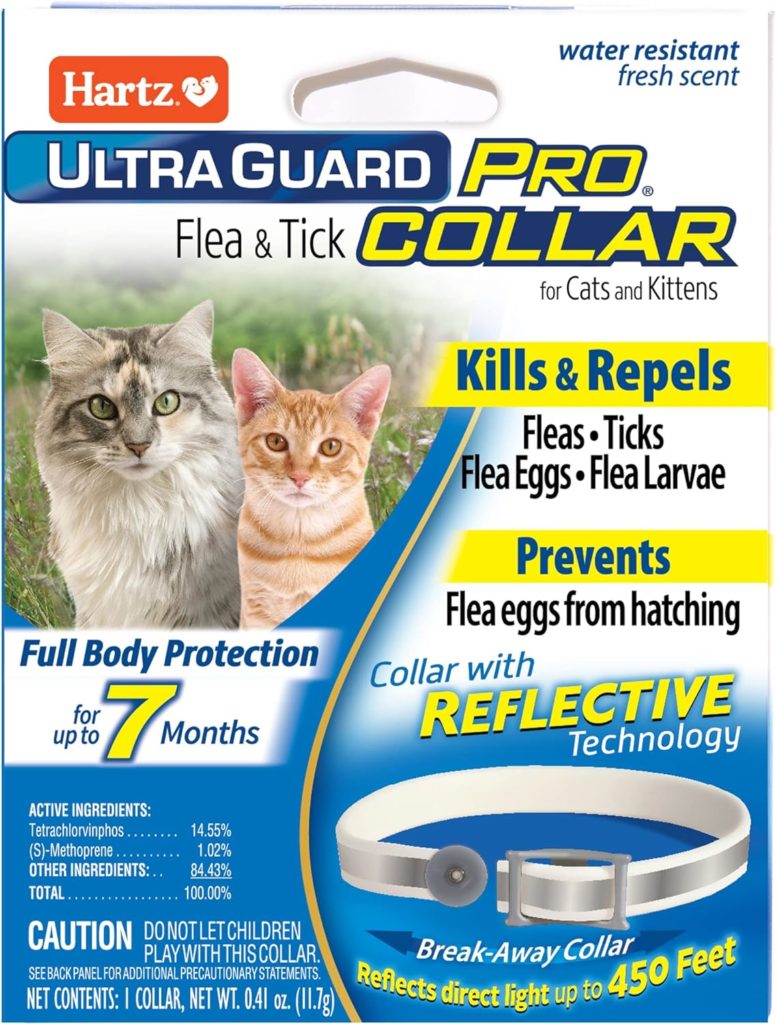 Flea Collar For Cat. The Hartz UltraGuard Flea